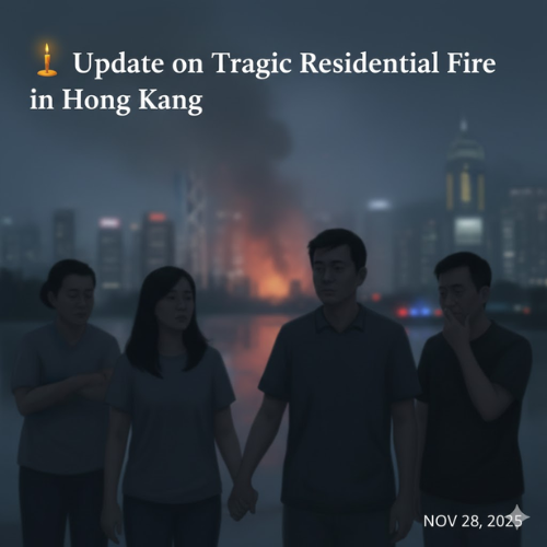 Update on Tragic Residential Fire in Hong Kong